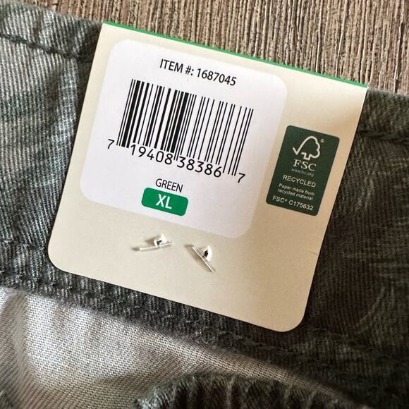 Orvis Women’s Military Green Tencel Drawstring waist Joggers size Xl New - Picture 4 of 9